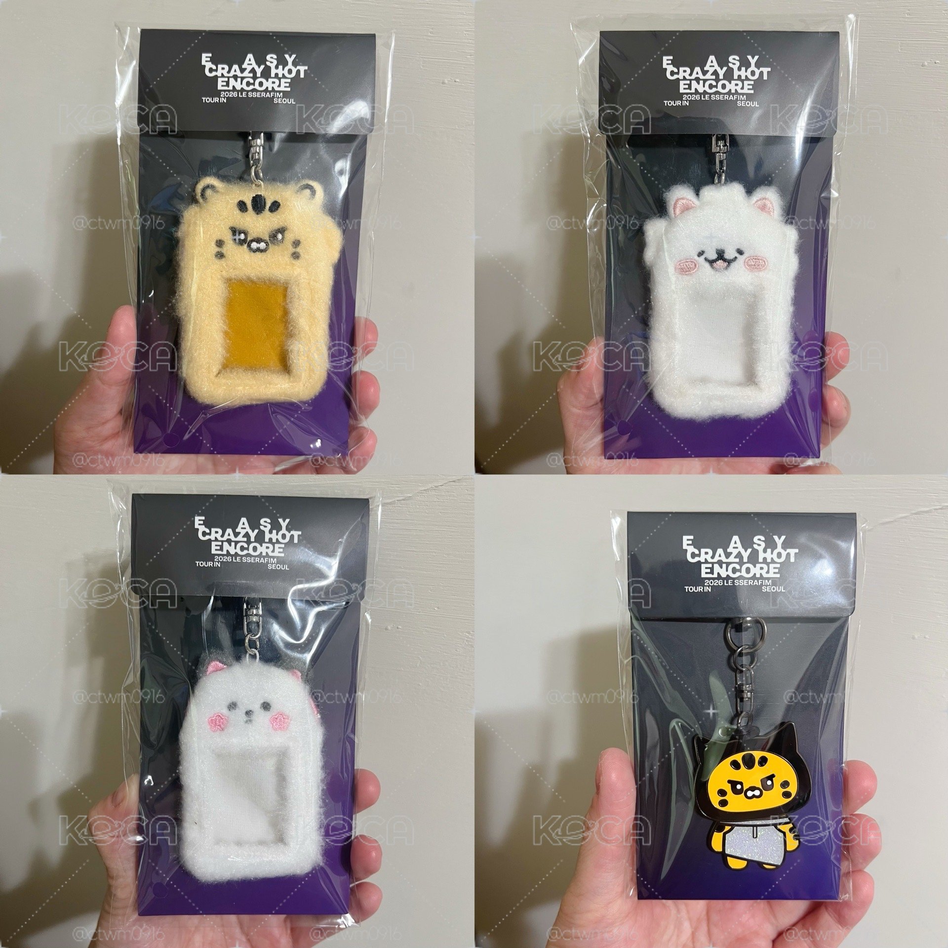 毛絨證件照套有附證件照 金屬鑰匙圈
