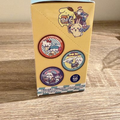 三麗鷗 sanrio&吉伊卡哇聯名 徽章抱盒 6款