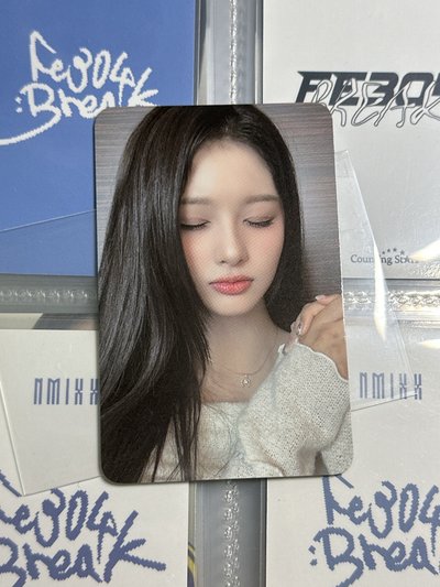 NMIXX el許願薛 雙面卡