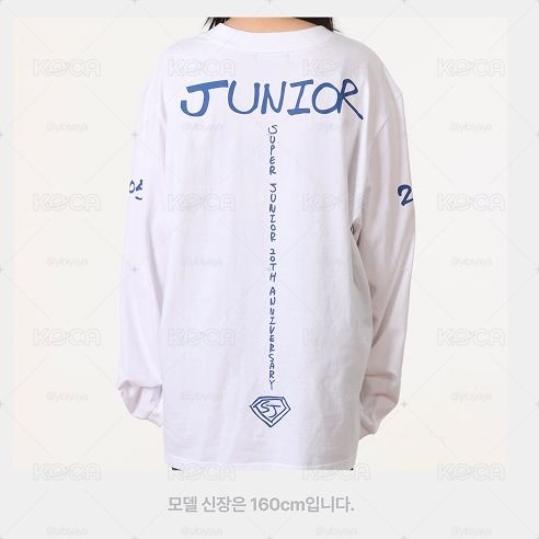 SJ SS10🇰🇷安可場 長袖白T 🈶小卡
