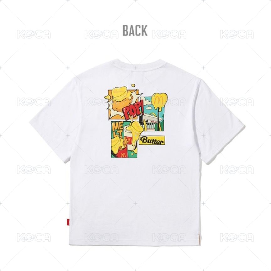 Melting T-shirt (white)