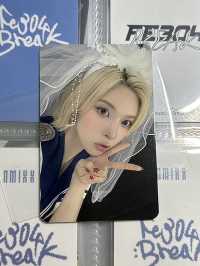 NMIXX 數星星新娘裴 中文卡背