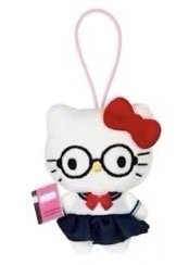 三麗鷗校園系列 吊娃 🤓眼鏡Kitty
