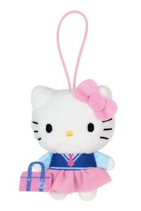 三麗鷗校園系列 吊娃 🎒上學Kitty