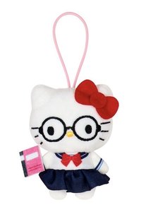 三麗鷗校園系列 吊娃 👓眼鏡Kitty