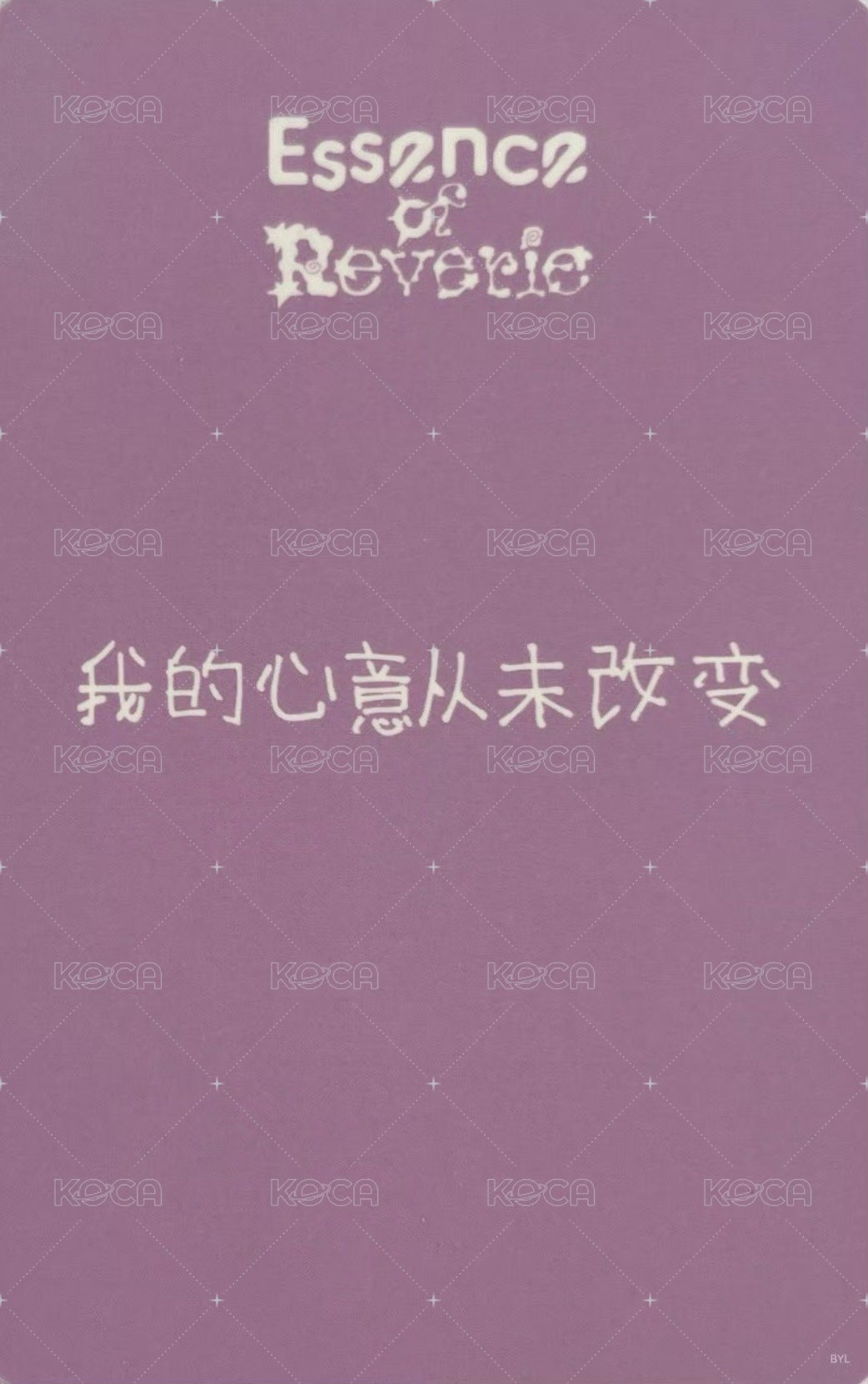 bolo5 京東 上海 簽售卡  背面