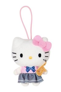 三麗鷗校園系列 吊娃 🎷樂器Kitty