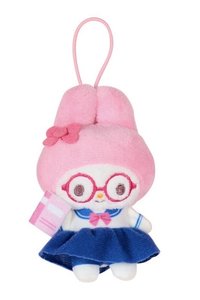 三麗鷗校園系列 吊娃 👓眼鏡美樂蒂