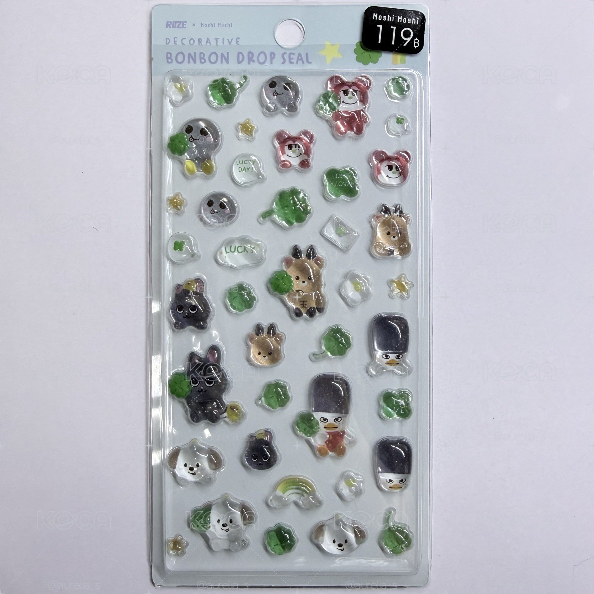 泰國moshi聯名貼紙（BONBON ver.）