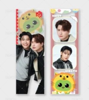 GMMTV POP-UP STORE IN TOKYO 2026 KINGMAN(KristSingto) 周邊卡  背面