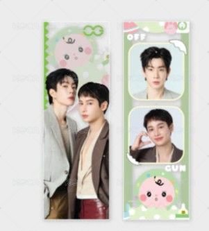 GMMTV POP-UP STORE IN TOKYO 2026 周邊卡 BABII(OffGun) 背面