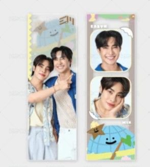 GMMTV POP-UP STORE IN TOKYO 2026 MR.SATURNWORLD(EarthMix) 周邊卡  背面