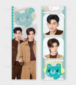 GMMTV POP-UP STORE IN TOKYO 2026 PERMPOON(PondPhuwin) 周邊卡  背面