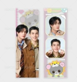 GMMTV POP-UP STORE IN TOKYO 2026 LOOK KHUNNOO(GeminFourth) 周邊卡  背面