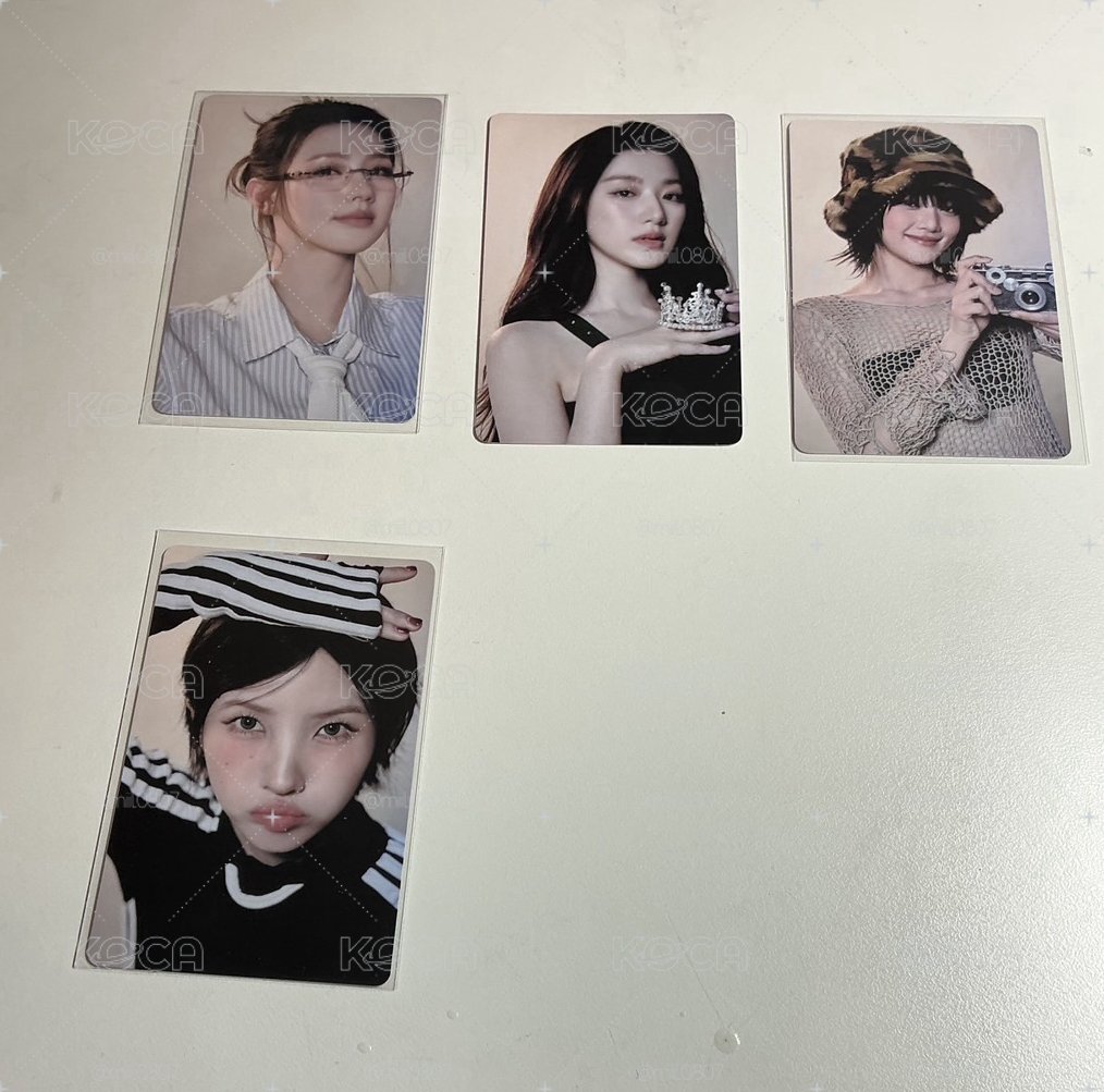 I-dle(娃）展覽快閃店外套卡一套