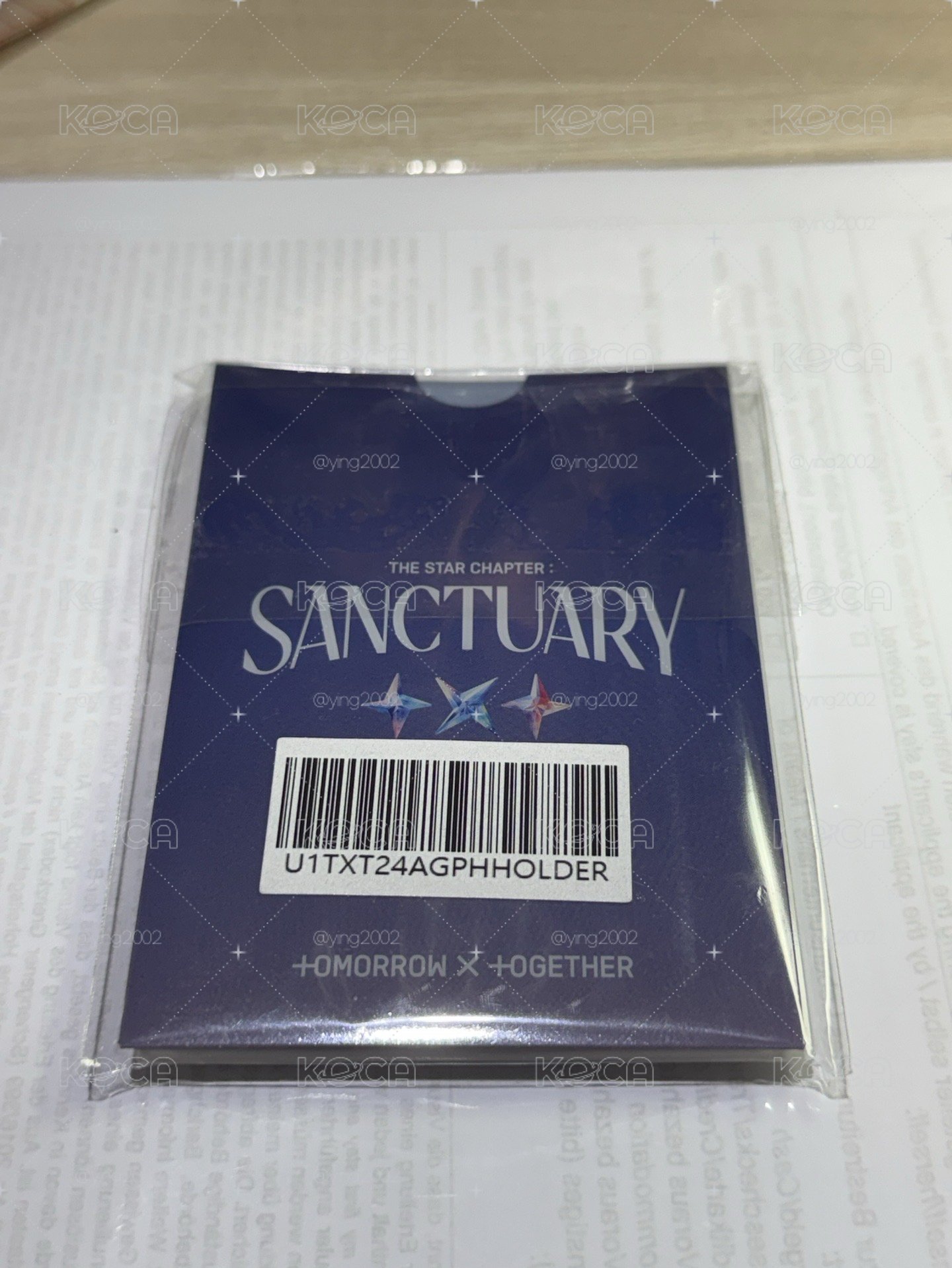 TXT SANCTUARY 電子專B 秀彬杋圭