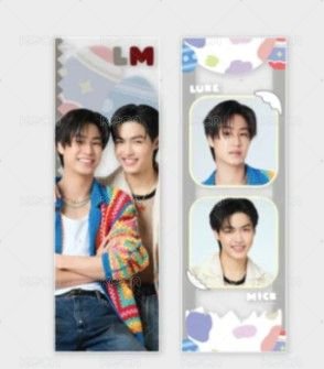 GMMTV POP-UP STORE IN TOKYO 2026 LUCKMICK 周邊卡  背面