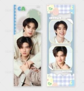 GMMTV POP-UP STORE IN TOKYO 2026 CHOKUNASTON 周邊卡  背面