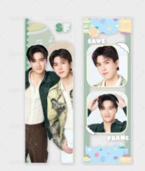 GMMTV POP-UP STORE IN TOKYO 2026 SAVEFRANC 周邊卡  背面