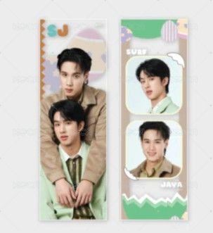 GMMTV POP-UP STORE IN TOKYO 2026 SURFJAVA 周邊卡  背面