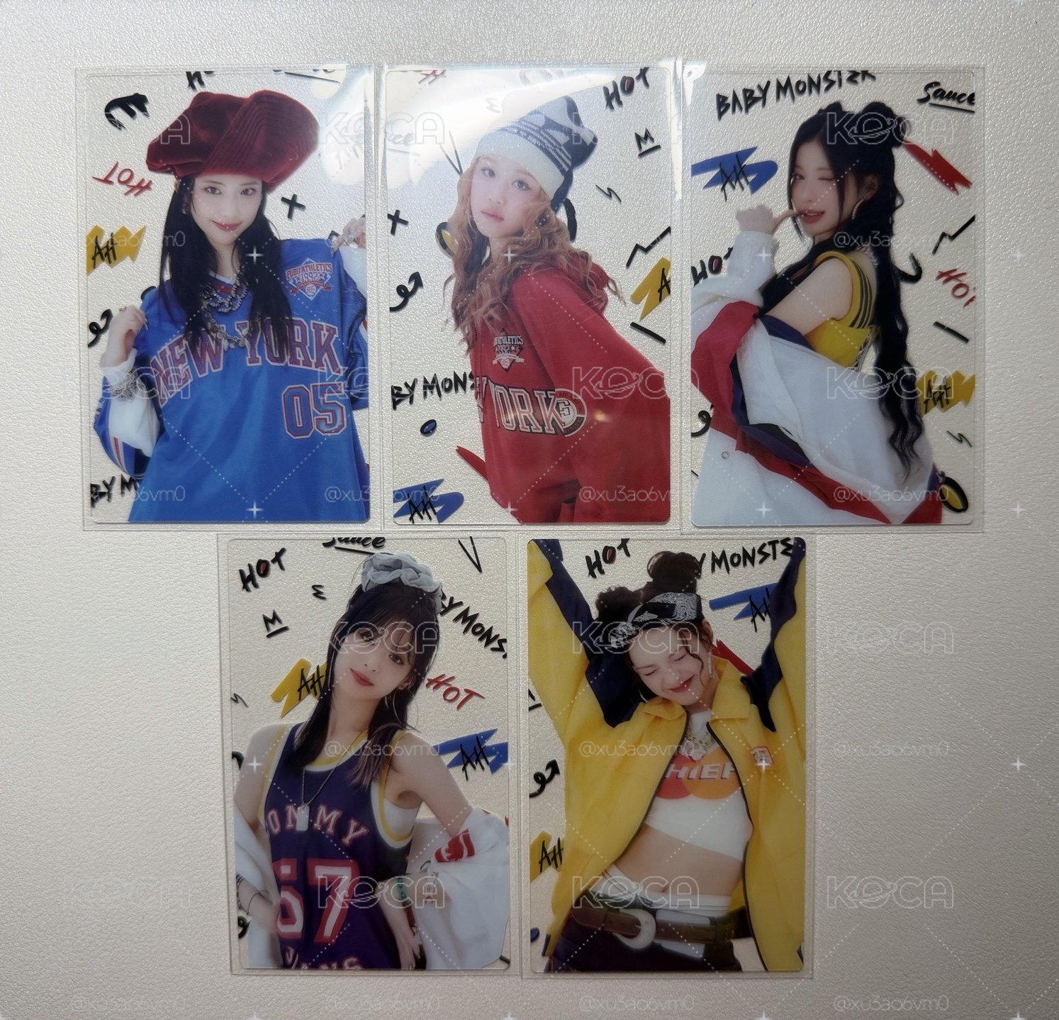 HOT SAUCE 透卡 5張