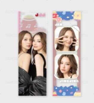 GMMTV POP-UP STORE IN TOKYO 2026 JANJINGJING 周邊卡  背面