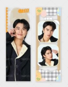 GMMTV POP-UP STORE IN TOKYO 2026 Ohm 周邊卡  背面