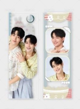 GMMTV POP-UP STORE IN TOKYO 2026 OHMPOON 周邊卡  背面