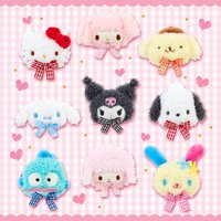 三麗鷗角色造型髮飾 絨毛髮夾（全9種）