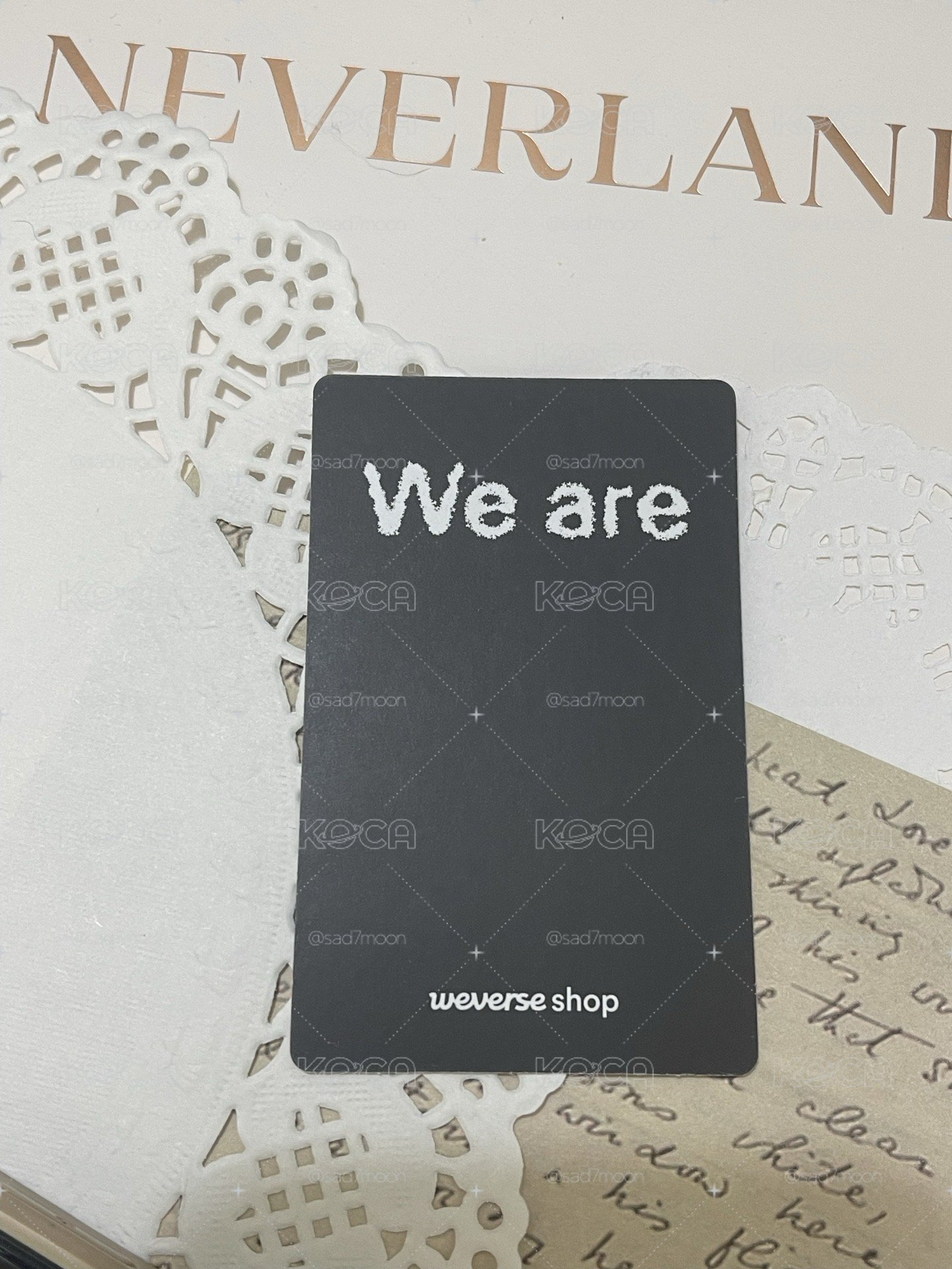 We are wvs 線上1.0 簽售卡 琦