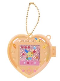 心動平成少女復古系列（Y2K懷舊風） 鑰匙圈吊飾 花小兔