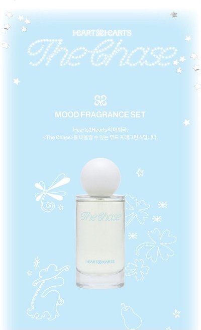 hearts2hearts the chase 周邊 香水ian組