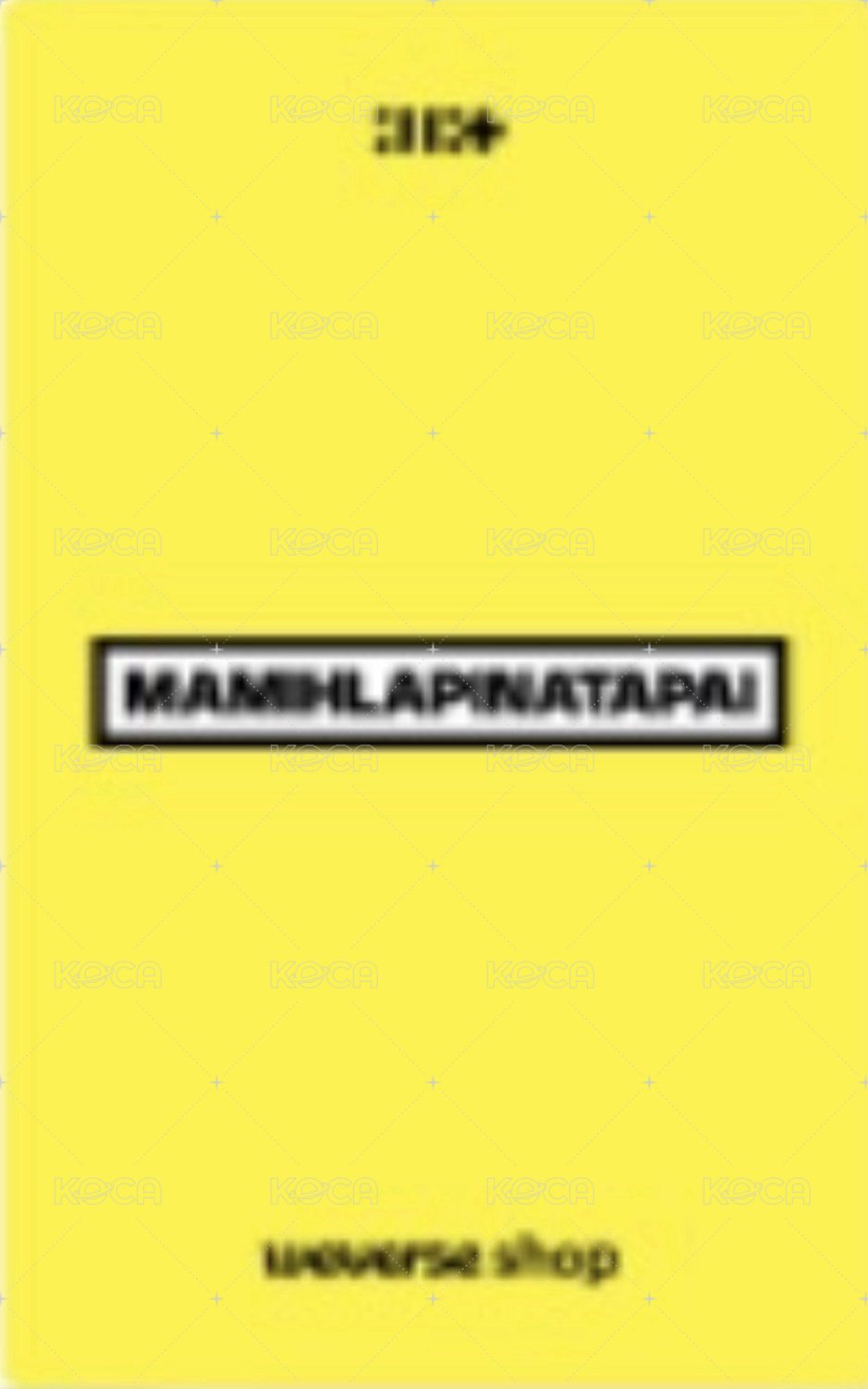 MAMIHLAPINATAPAI wvs 預售 特典卡  背面