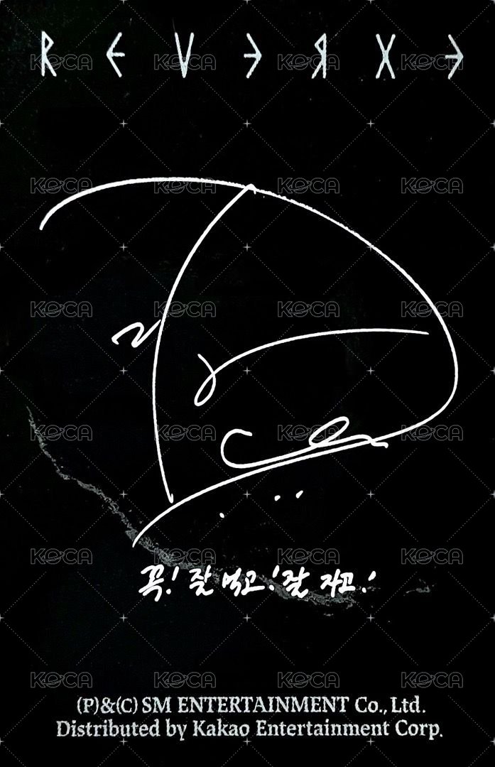 Reverxe 專輯卡 Compact ver. 背面