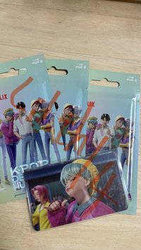 一卡通 711 未拆卡包 K-pop獵魔女團Saja boy盲包悠遊卡