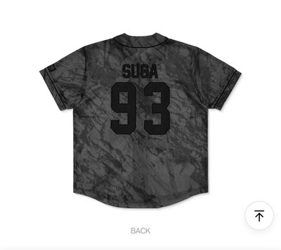 BTS ARIRANG 球衣 SUGA S/M號 二販