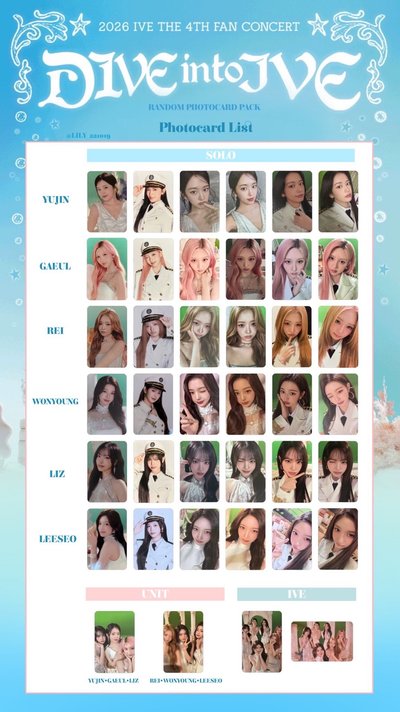 DIVE into IVE FC 隨機卡包