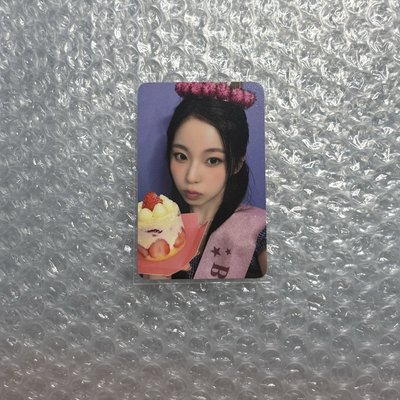 nmixx kyujin ms 生日中簽卡 抽選卡