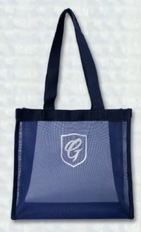 盾牌G網眼購物提袋（藏青）