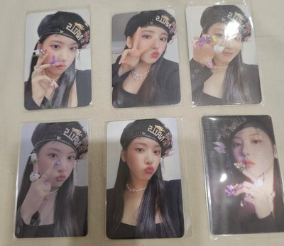 nmixx Jiwoo 出道特典 貝雷帽