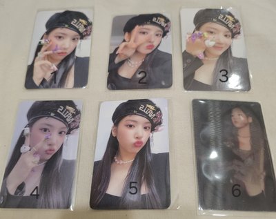 nmixx Jiwoo 出道特典 貝雷帽