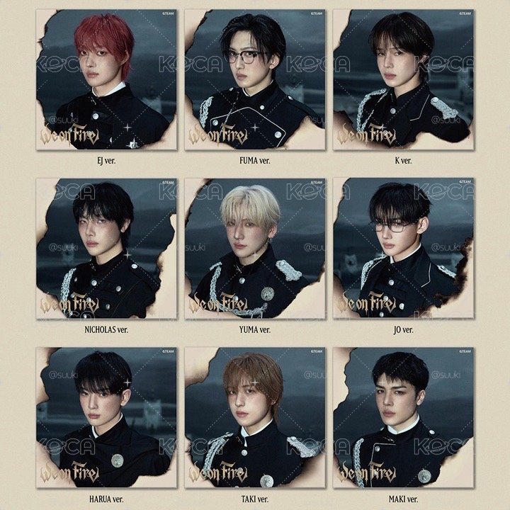 &TEAM 3rd EP 「We on Fire」專輯代購