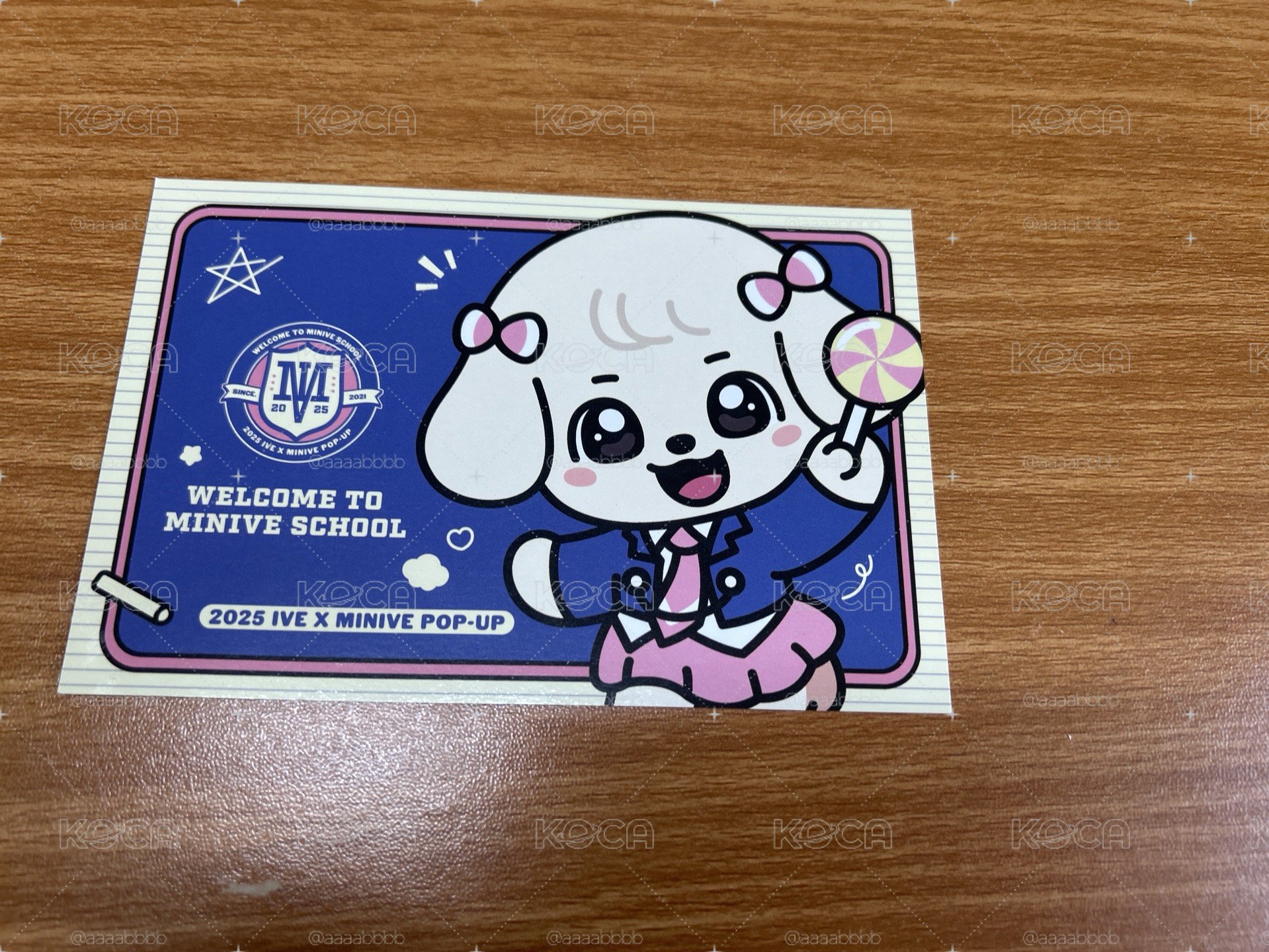 安狗狗明信片