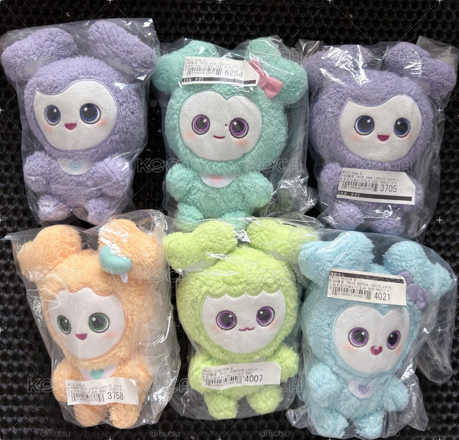 【現貨】twice baby lovelys gigo sana 定延 志效 娜璉 Mina 娃娃