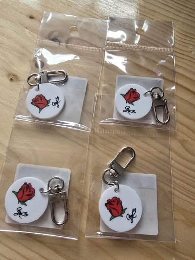 BABYMONSTER  日本快閃 手繪吊飾