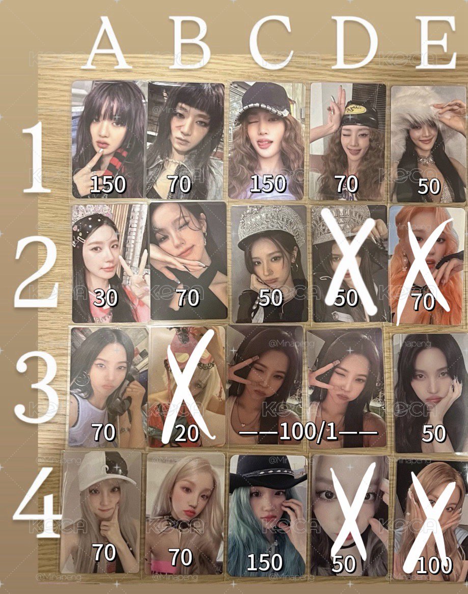 i-dle小卡