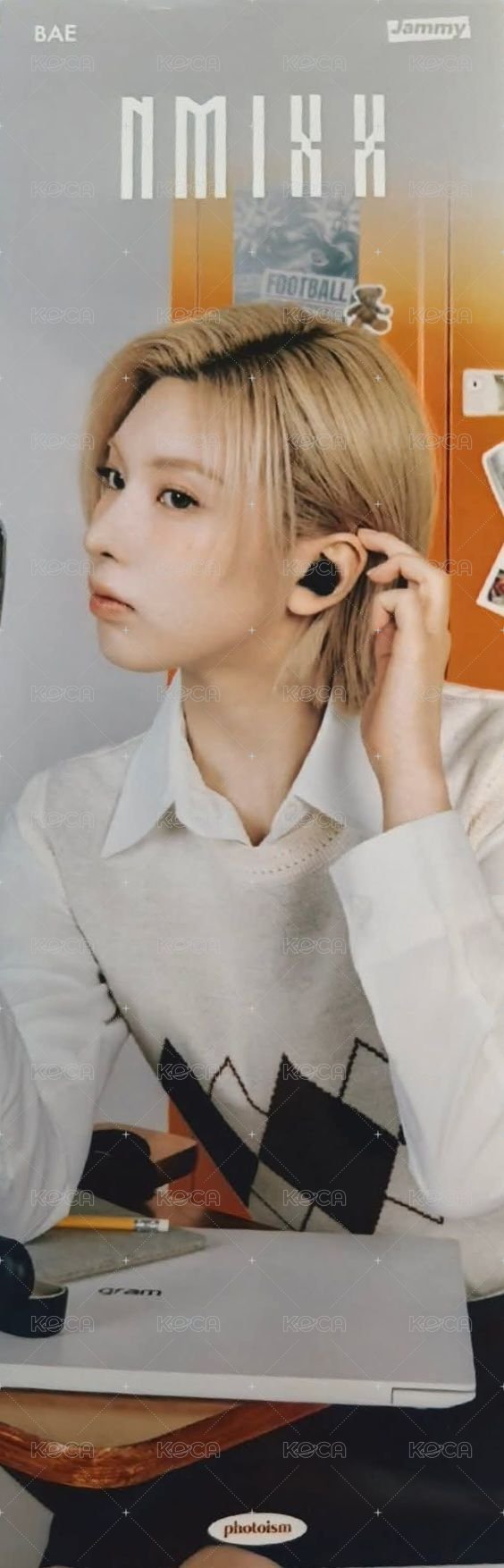 Jammy photoism 人生四格卡  背面