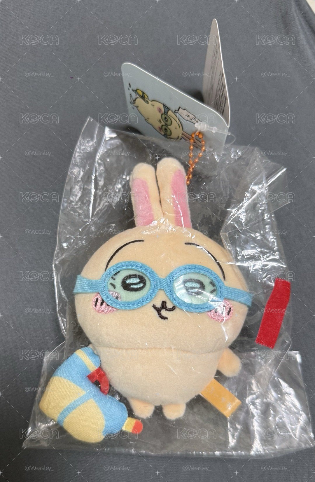 水槍蛙鏡兔 台灣快閃店購入 全新未拆