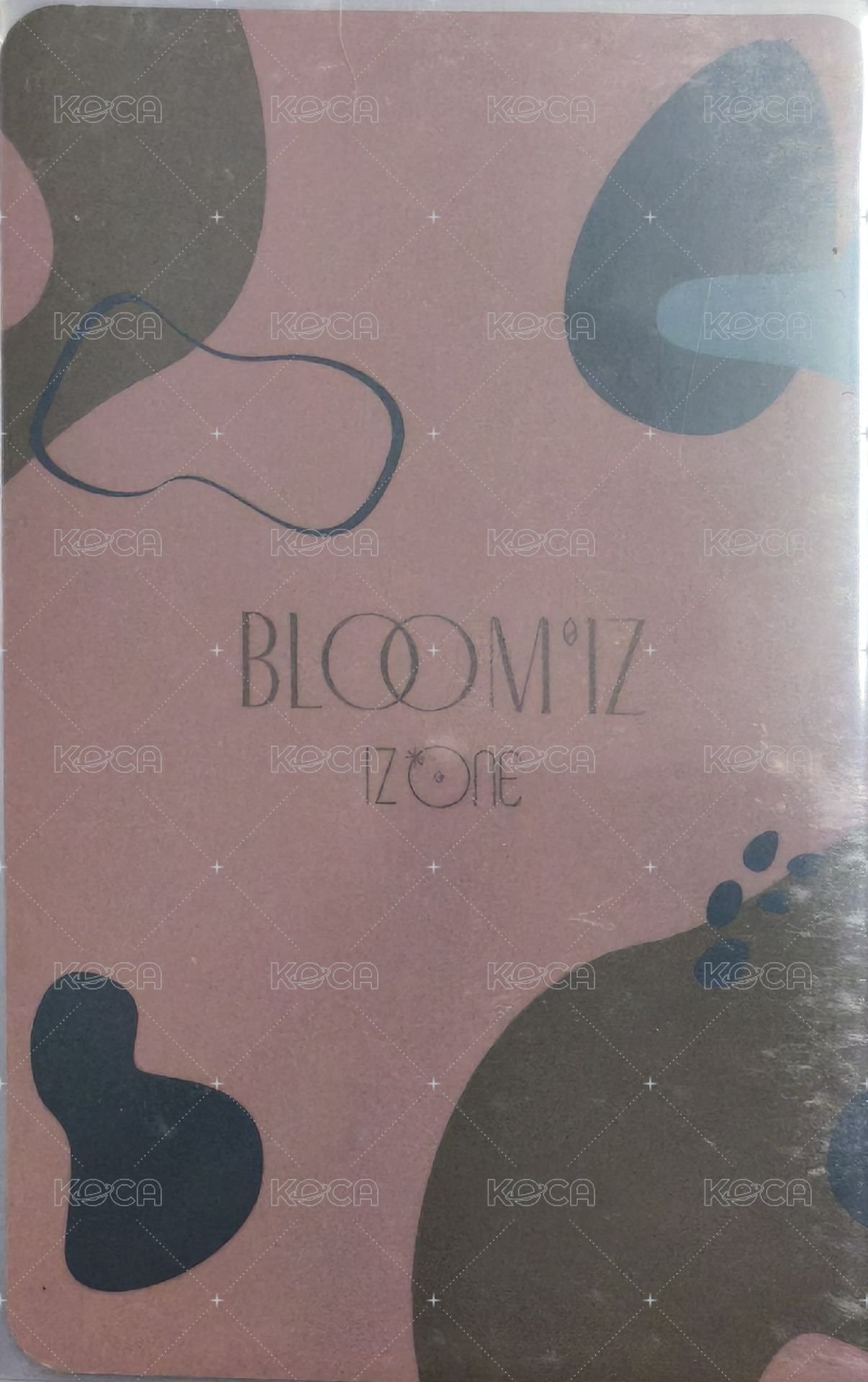 BLOOM*IZ 專輯卡 I AM Ver.專卡 背面