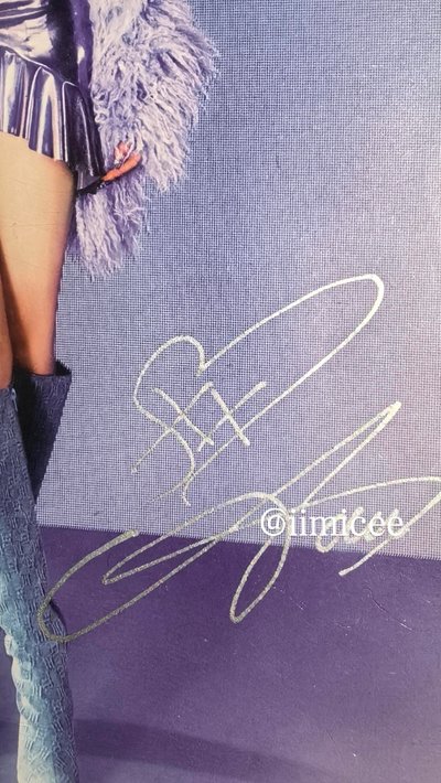 Drip B版撕頁親簽